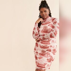 Rachel Antonoff Lilly Turtleneck Dress, NWOT, 3X